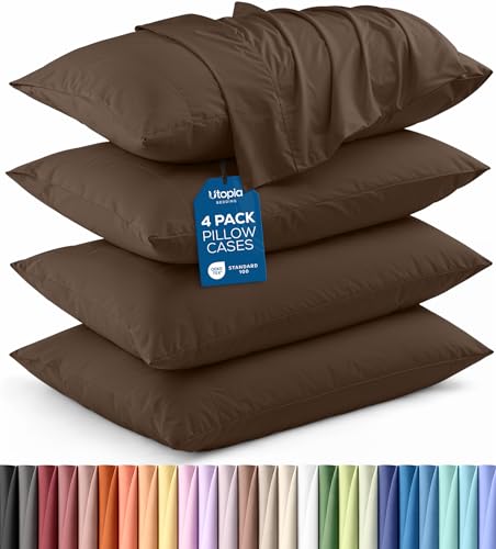 Brushed Microfiber Pillowcase – 4 Pack