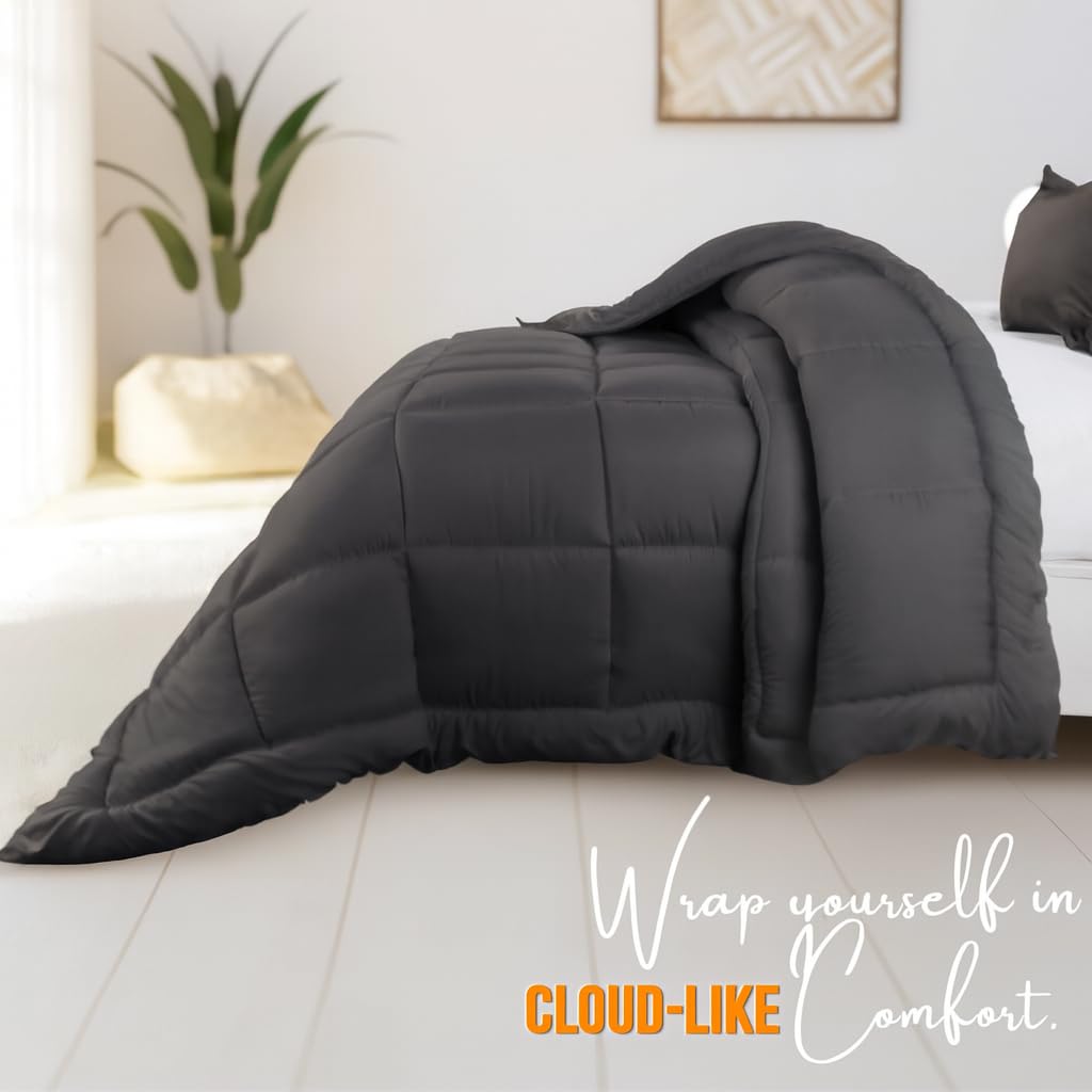 200 GSM Solid Comforter Set