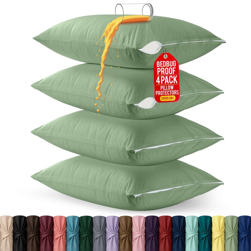 Waterproof Pillow Encasement - Colored
