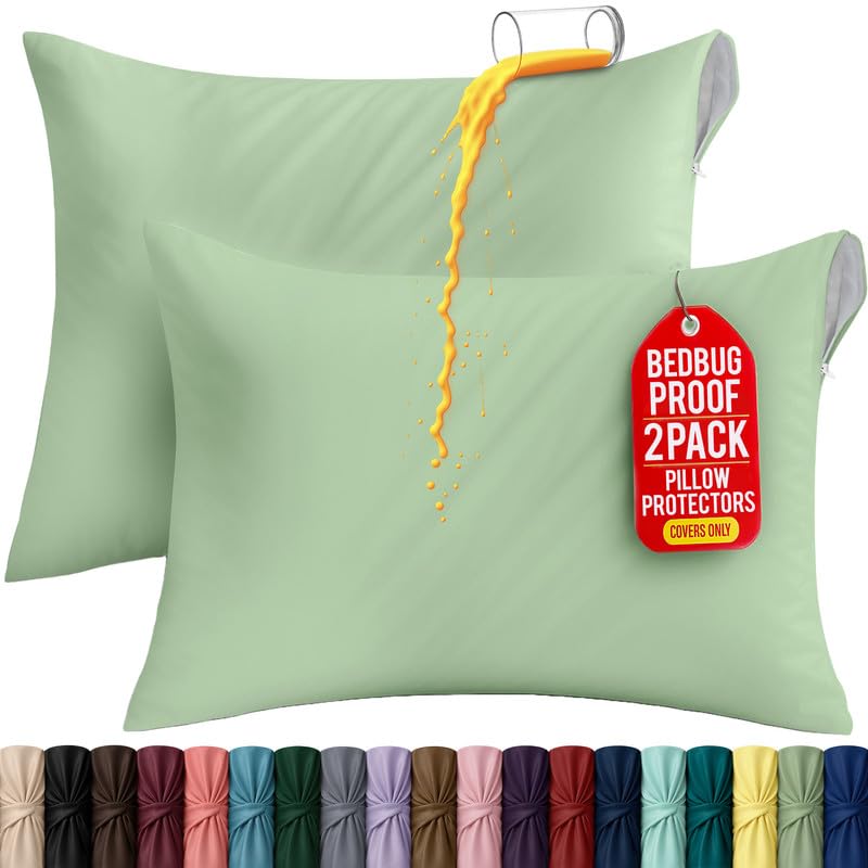 Waterproof Pillow Encasement - Colored