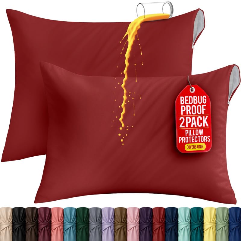 Waterproof Pillow Encasement - Colored