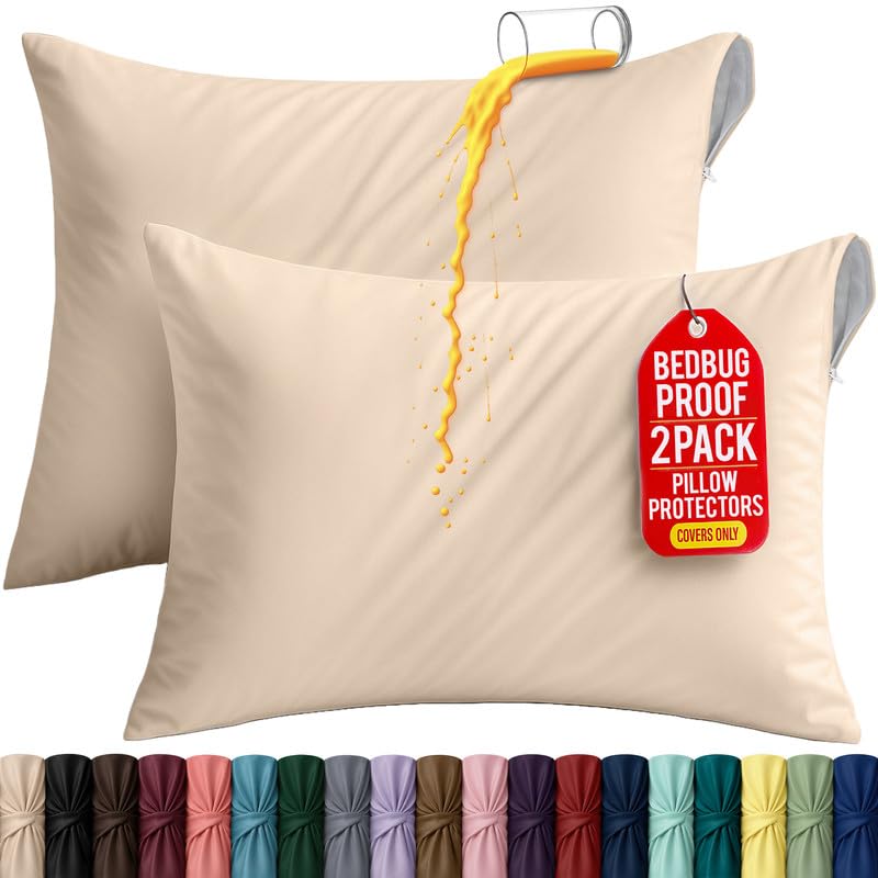 Waterproof Pillow Encasement - Colored