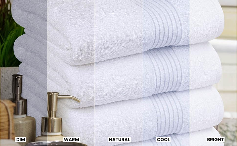 Cotton Bath Towels – 27 × 54 in