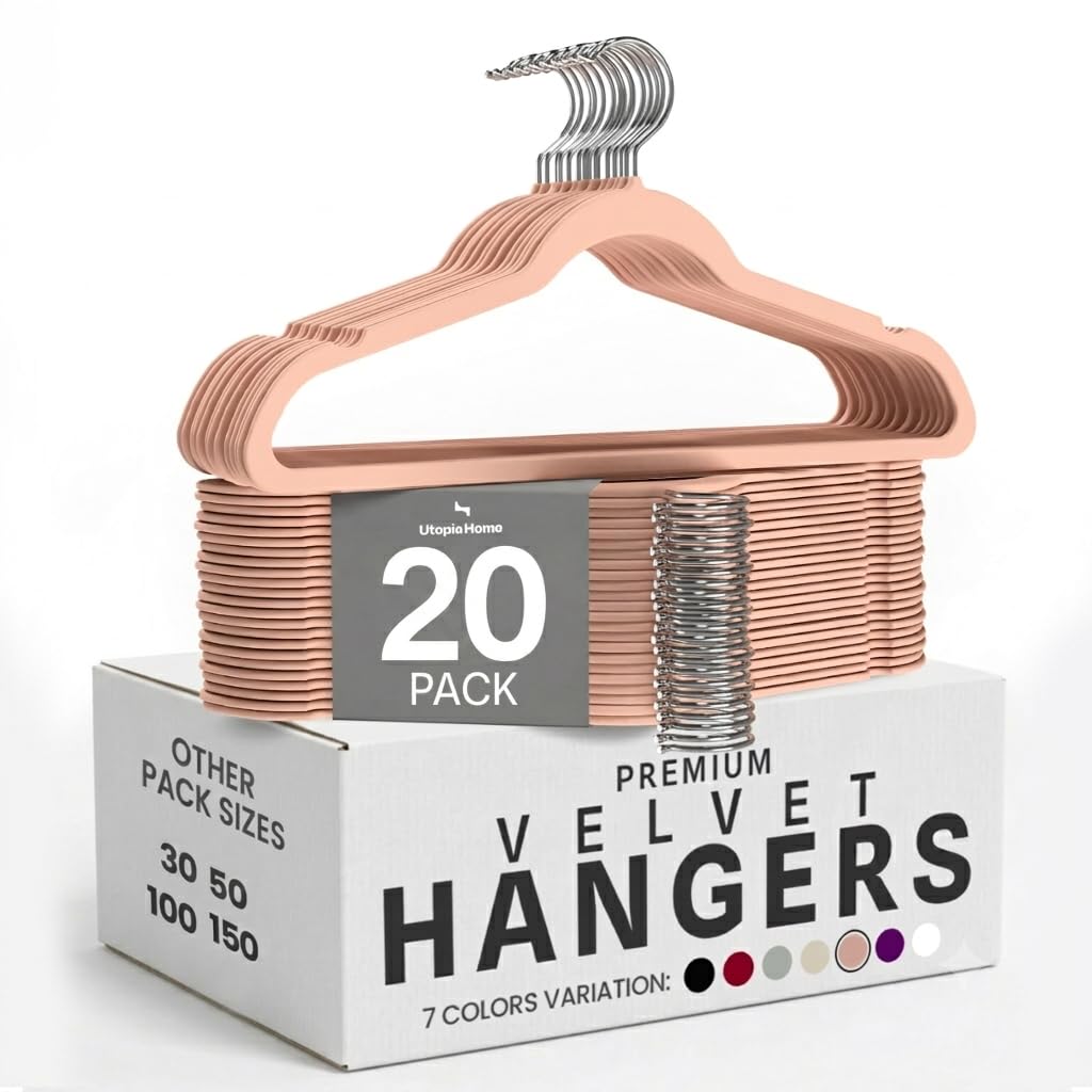 Velvet Hanger Grey