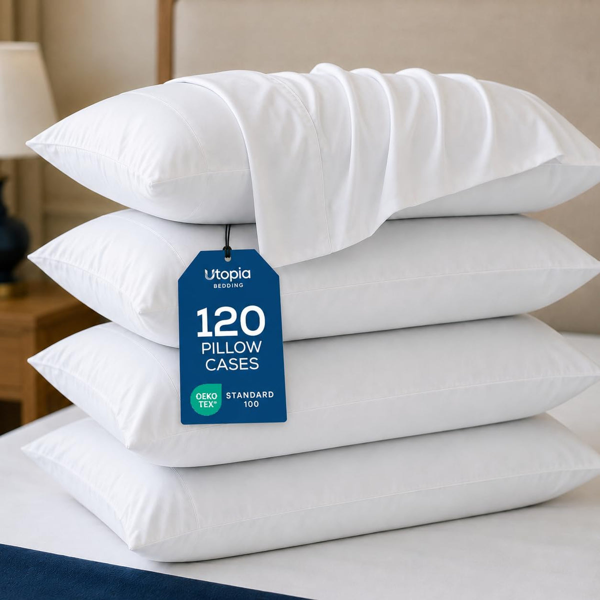 Brushed Microfiber Pillowcase – 4 Pack