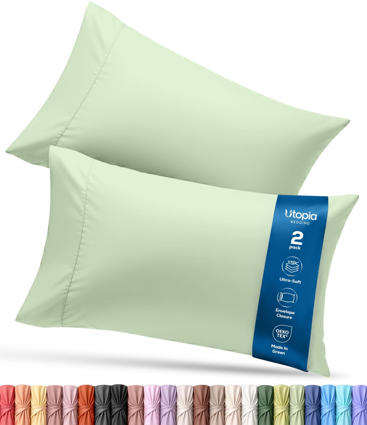 Brushed Microfiber Pillowcase – 4 Pack