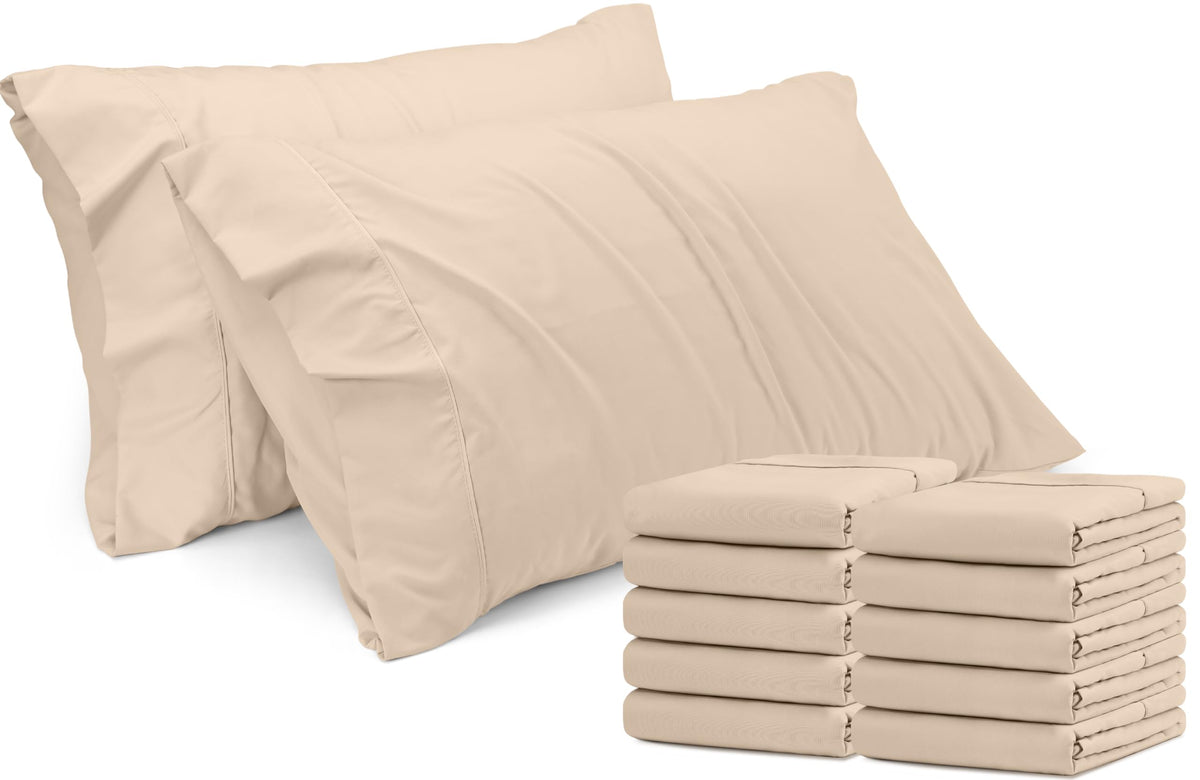 Brushed Microfiber Pillowcase – 4 Pack