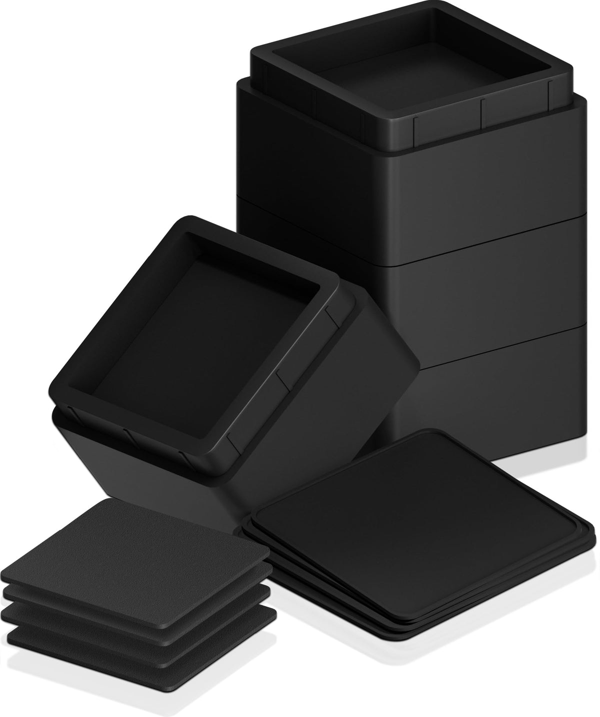 Adjustable Heavy-Duty Bed Risers