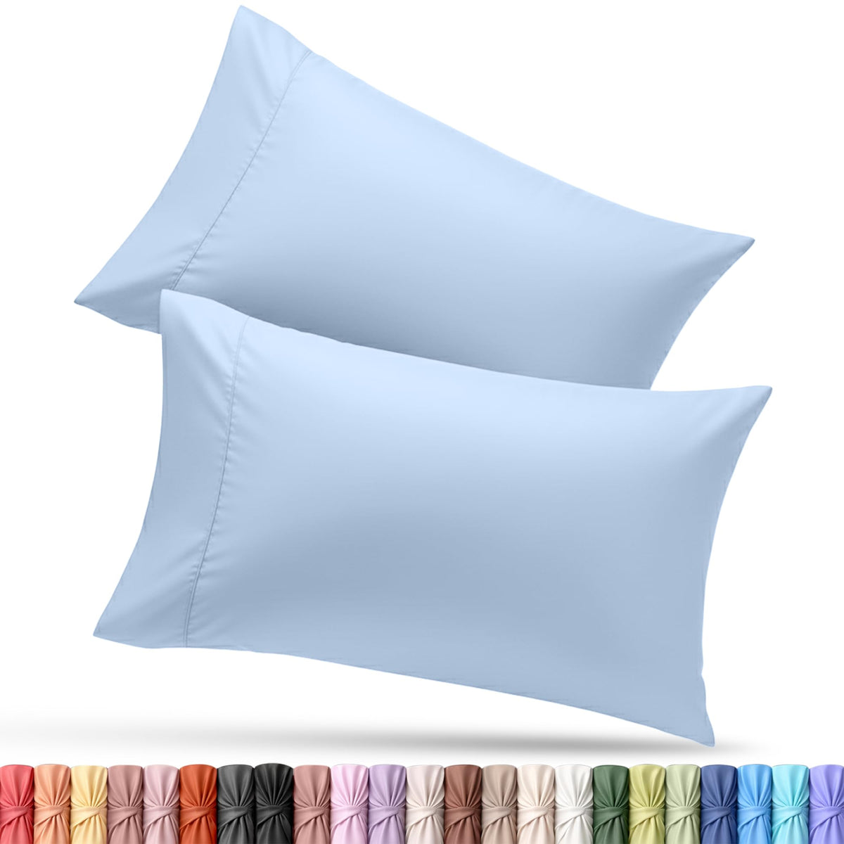 Brushed Microfiber Pillowcase – 4 Pack