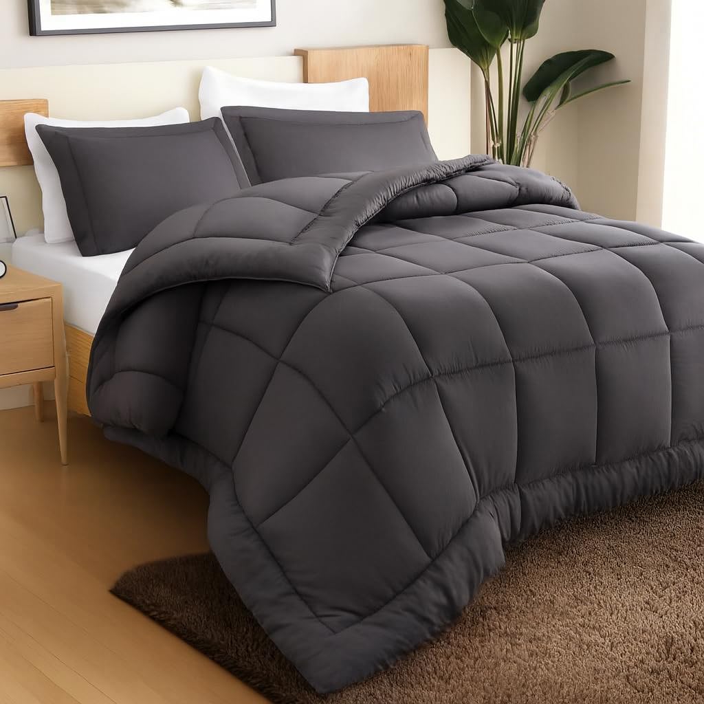 200 GSM Solid Comforter Set