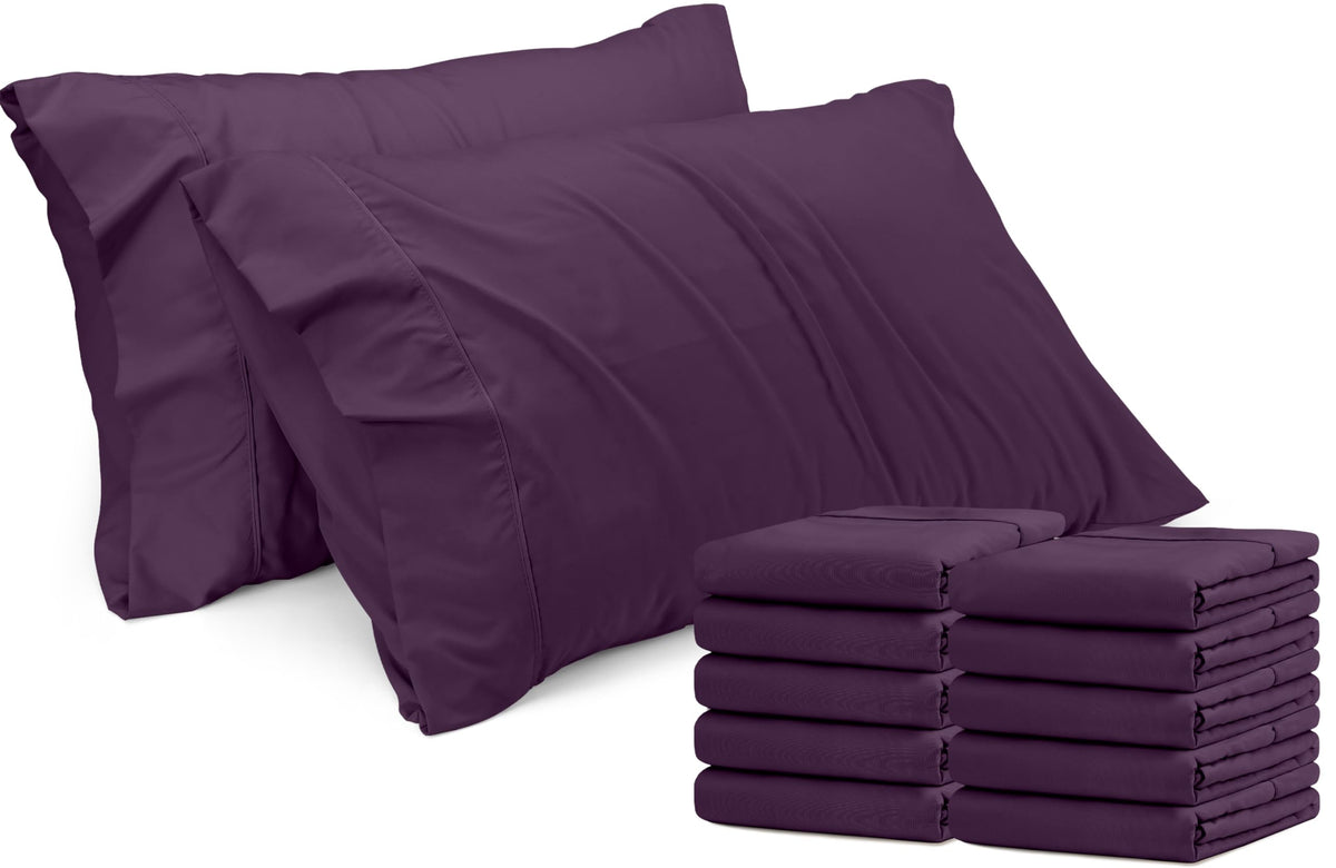 Brushed Microfiber Pillowcase – 4 Pack