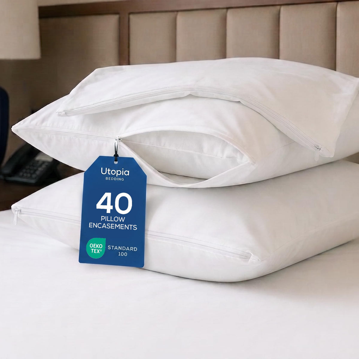 Waterproof Pillow Encasement - Colored