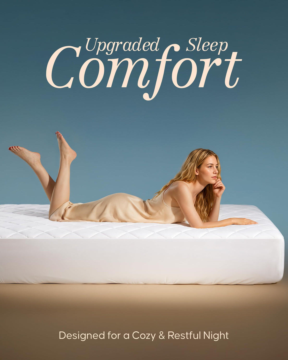 Quilted Fitted Mattress Pad