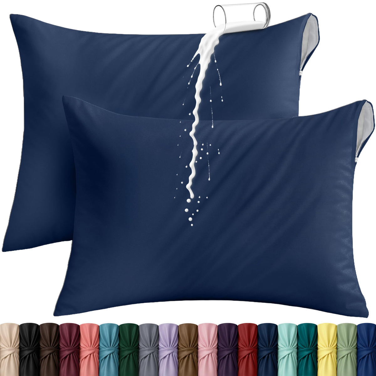 Waterproof Pillow Encasement - Colored