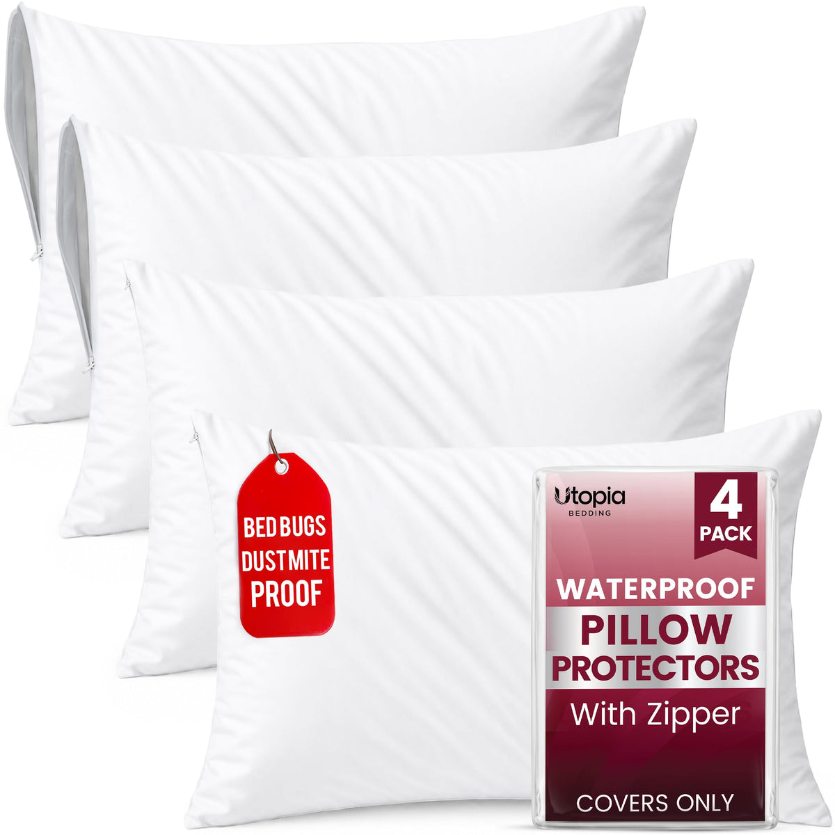 Waterproof Pillow Encasement - Colored