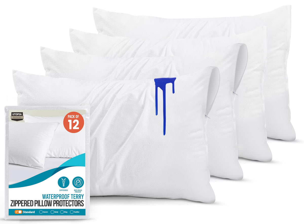 Waterproof Pillow Encasement - Terry