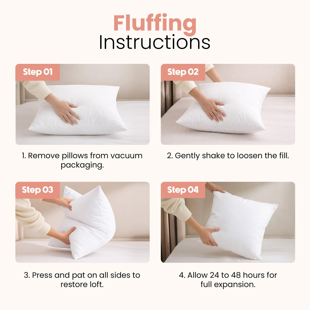 Throw Pillow Inserts