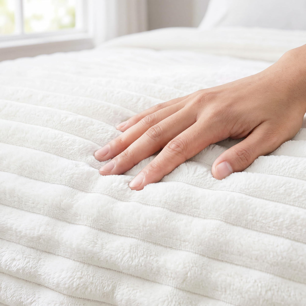 Stripe Fleece Blanket