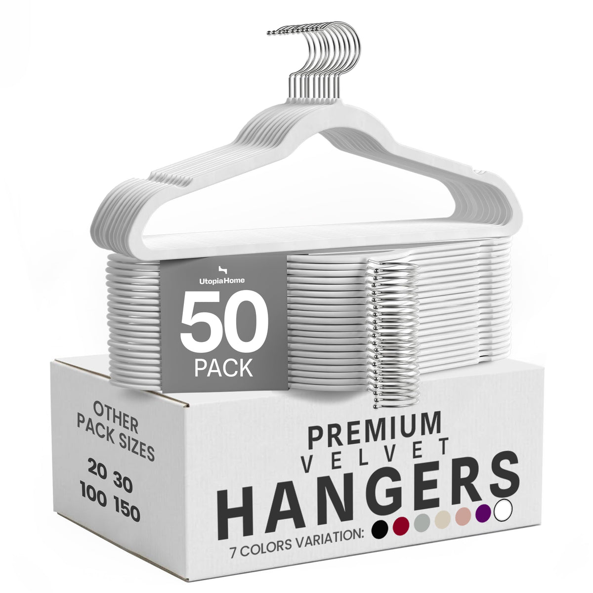 Velvet Hanger Grey