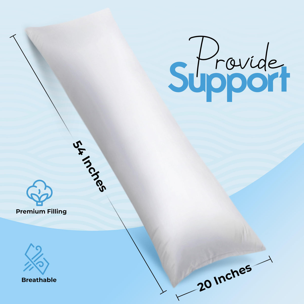 Long Body Pillow