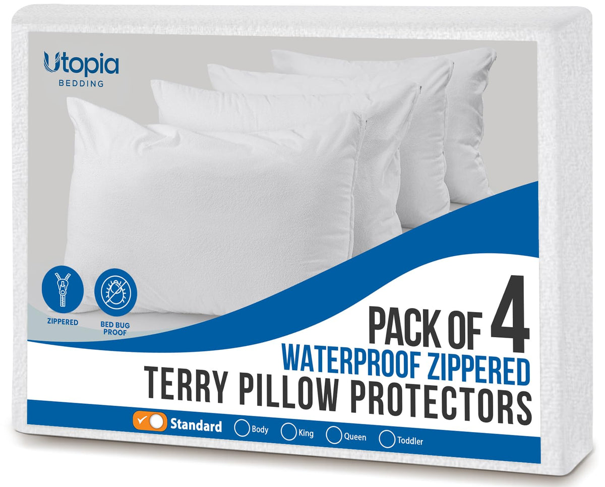 Waterproof Pillow Encasement - Terry