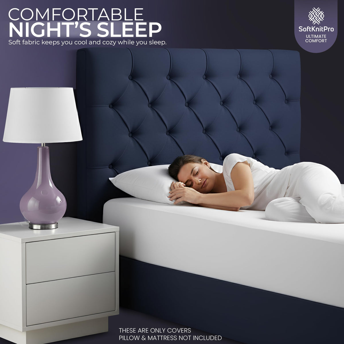 Waterproof Mattress Protector Set with Pillow Cases