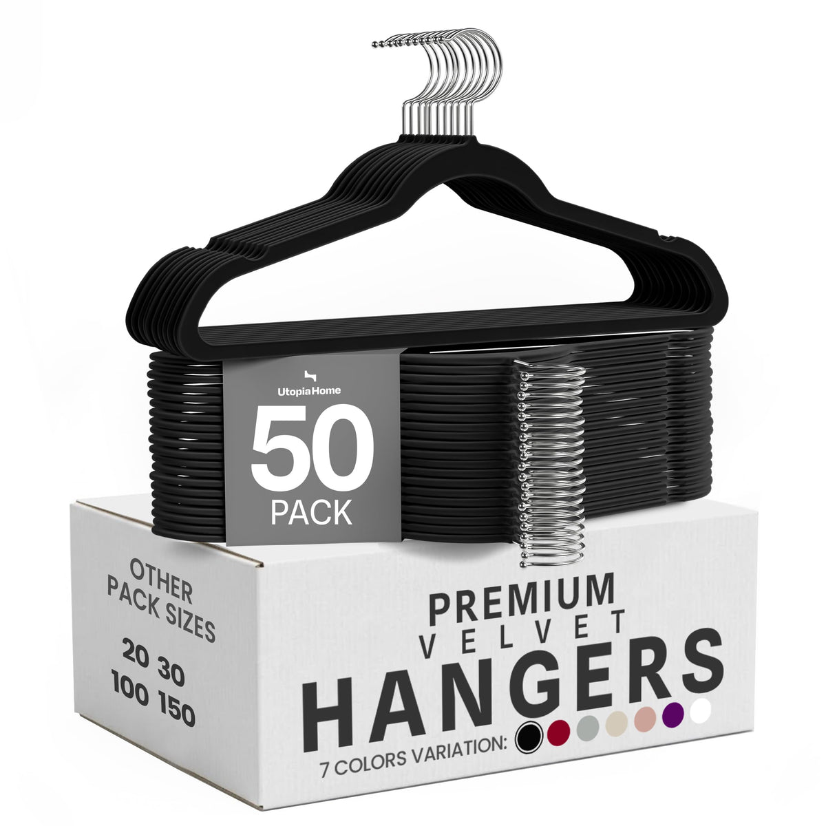 Velvet Hanger Grey