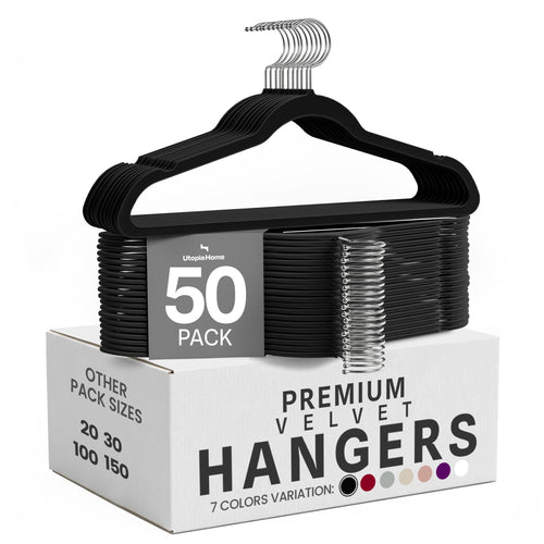 Velvet Hanger Grey
