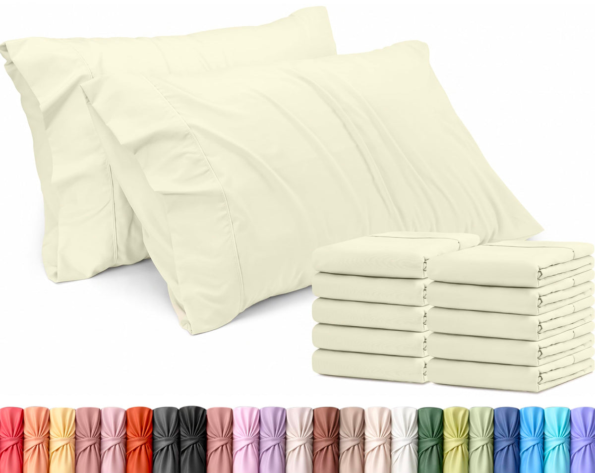 Brushed Microfiber Pillowcase – 4 Pack