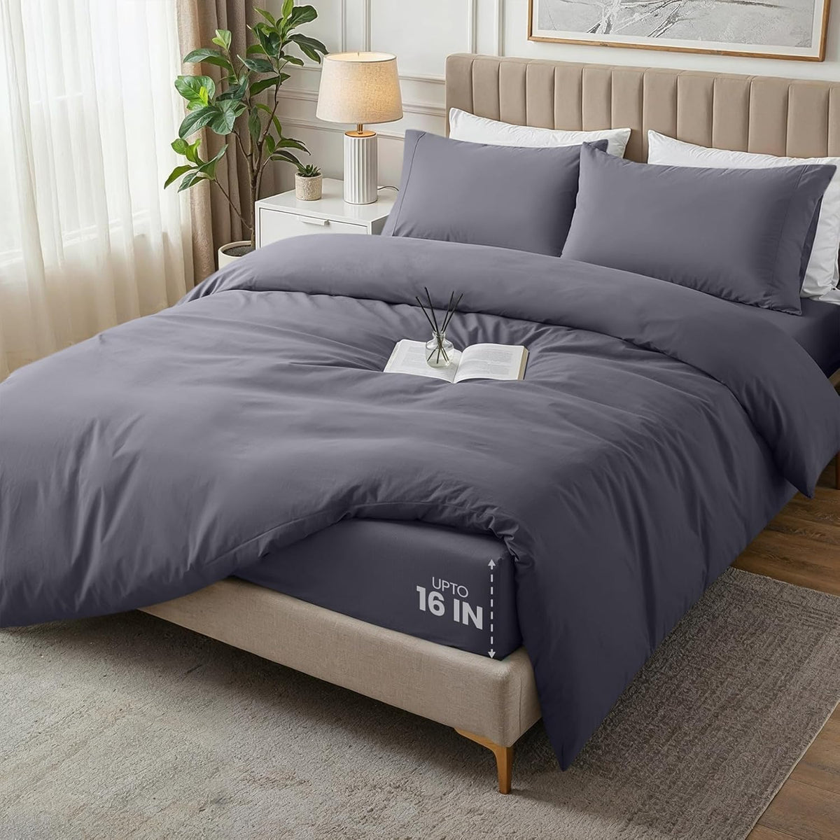 Duvet Cover, 4 Piece Set