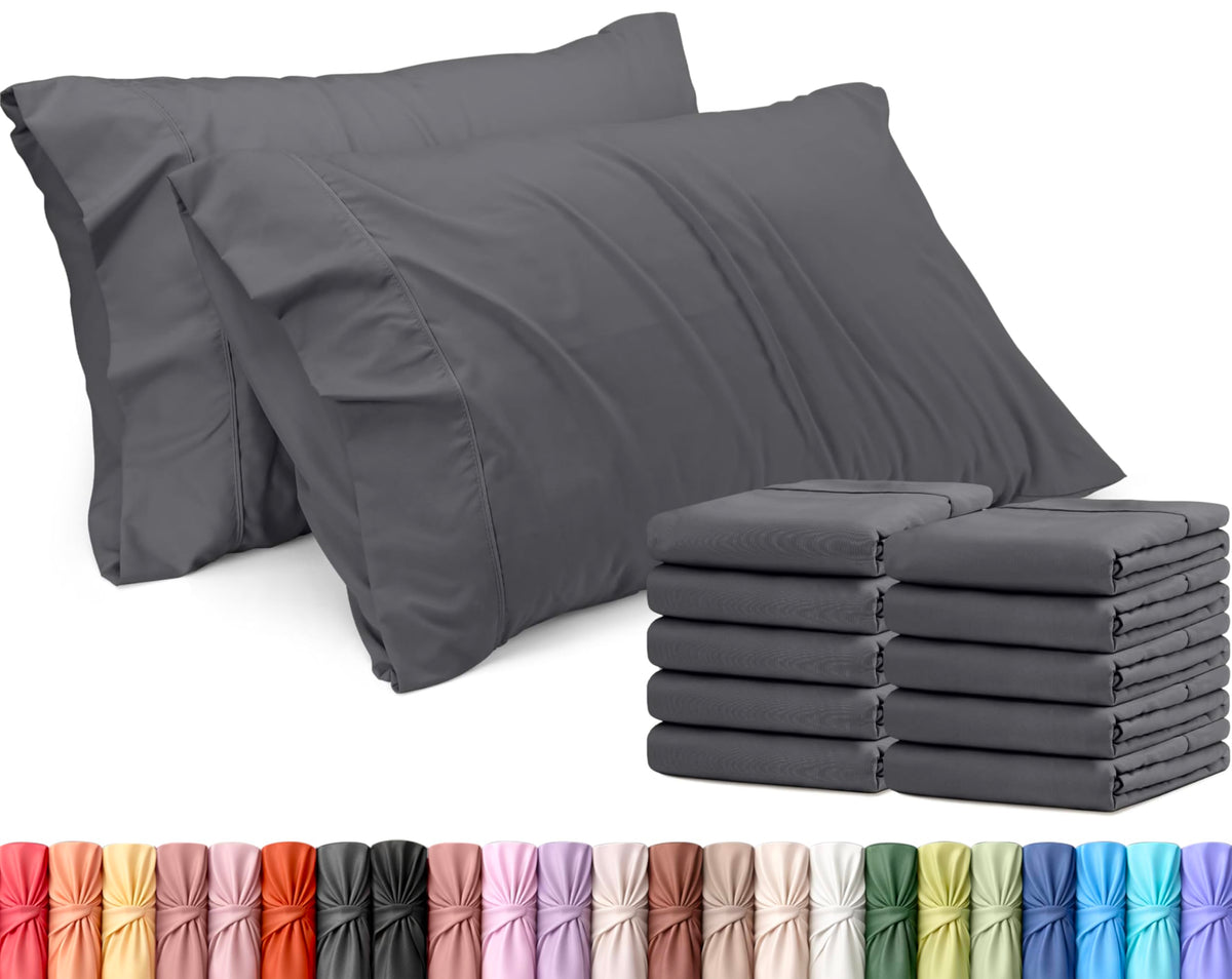 Brushed Microfiber Pillowcase – 4 Pack