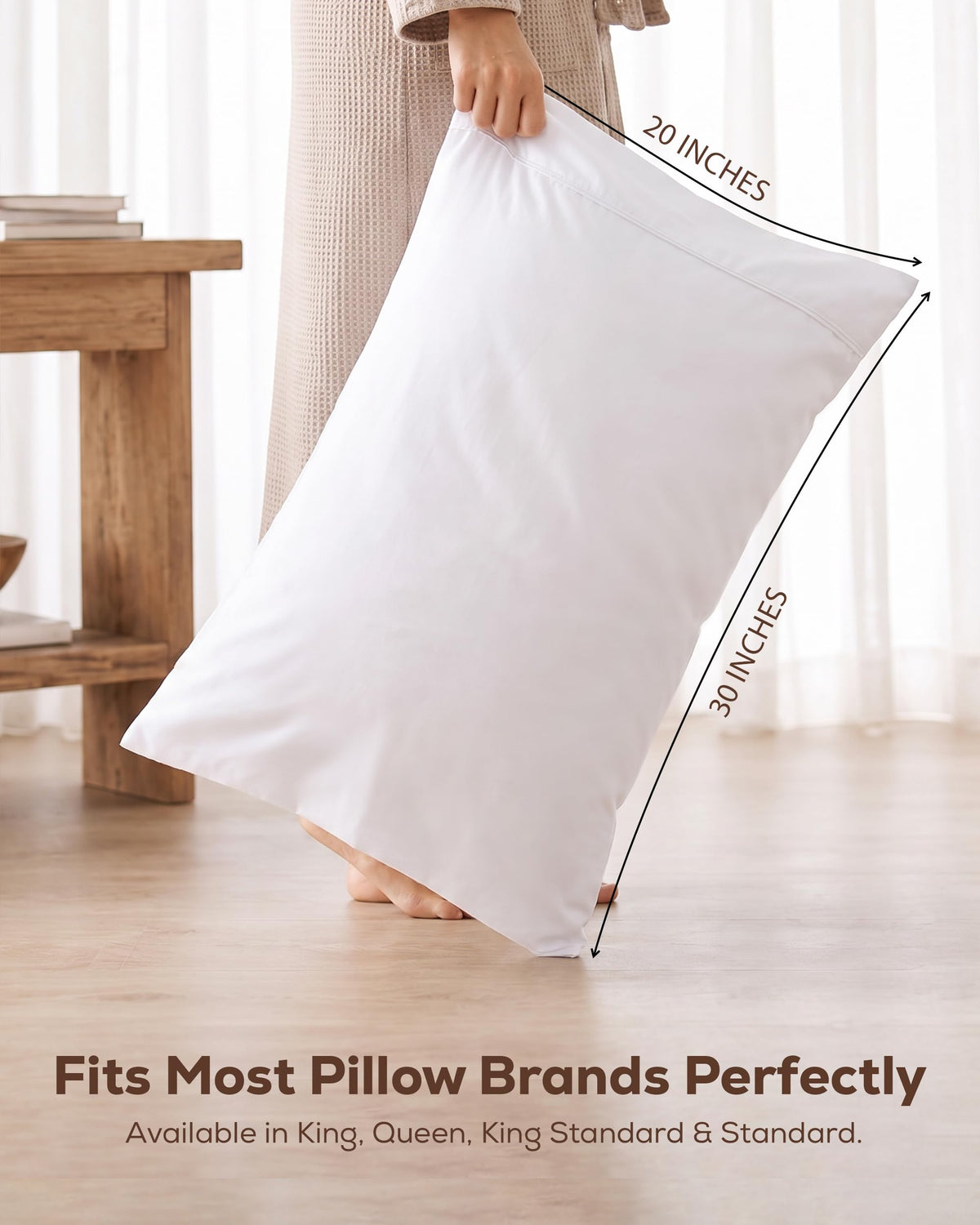 Brushed Microfiber Pillowcase – 4 Pack