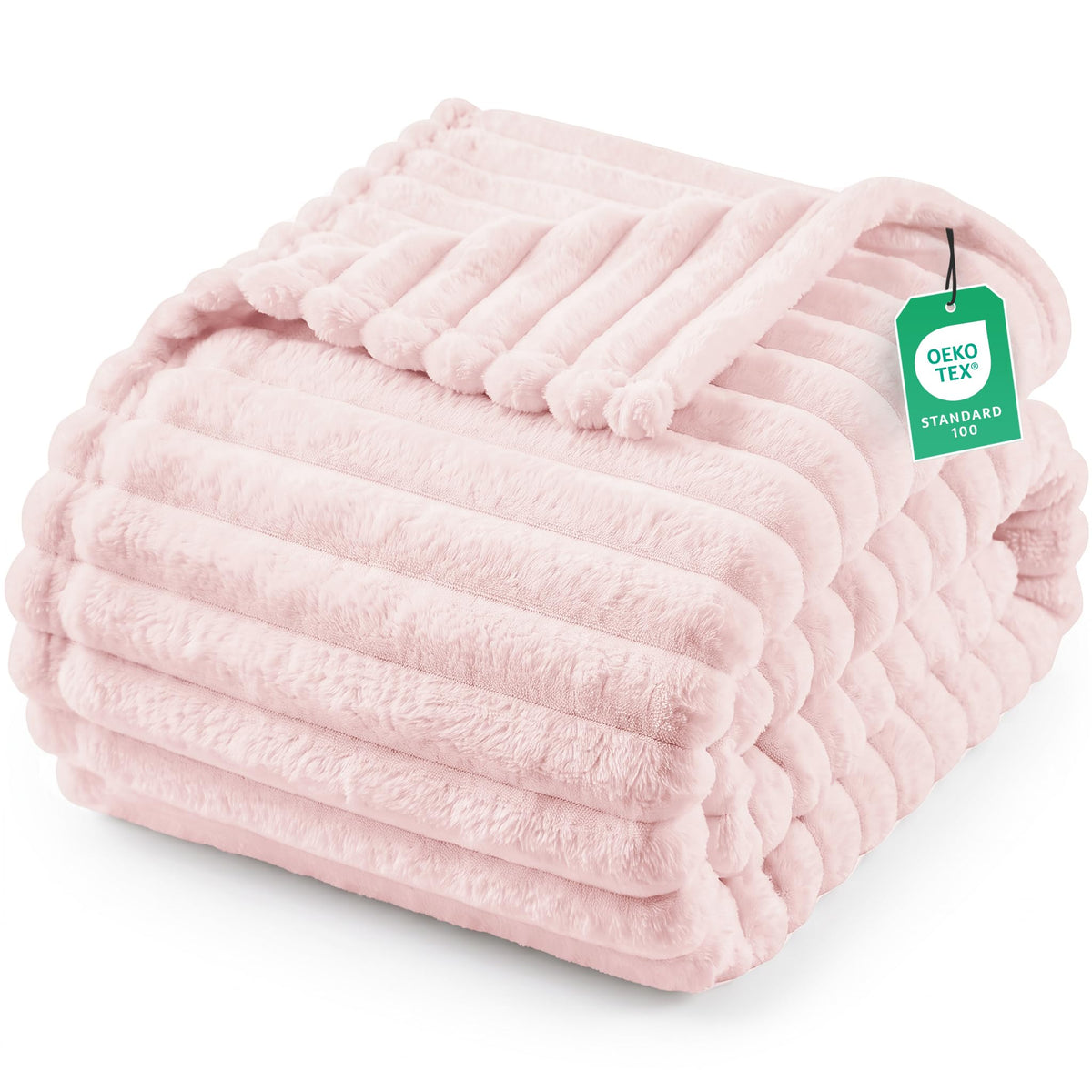 Stripe Fleece Blanket
