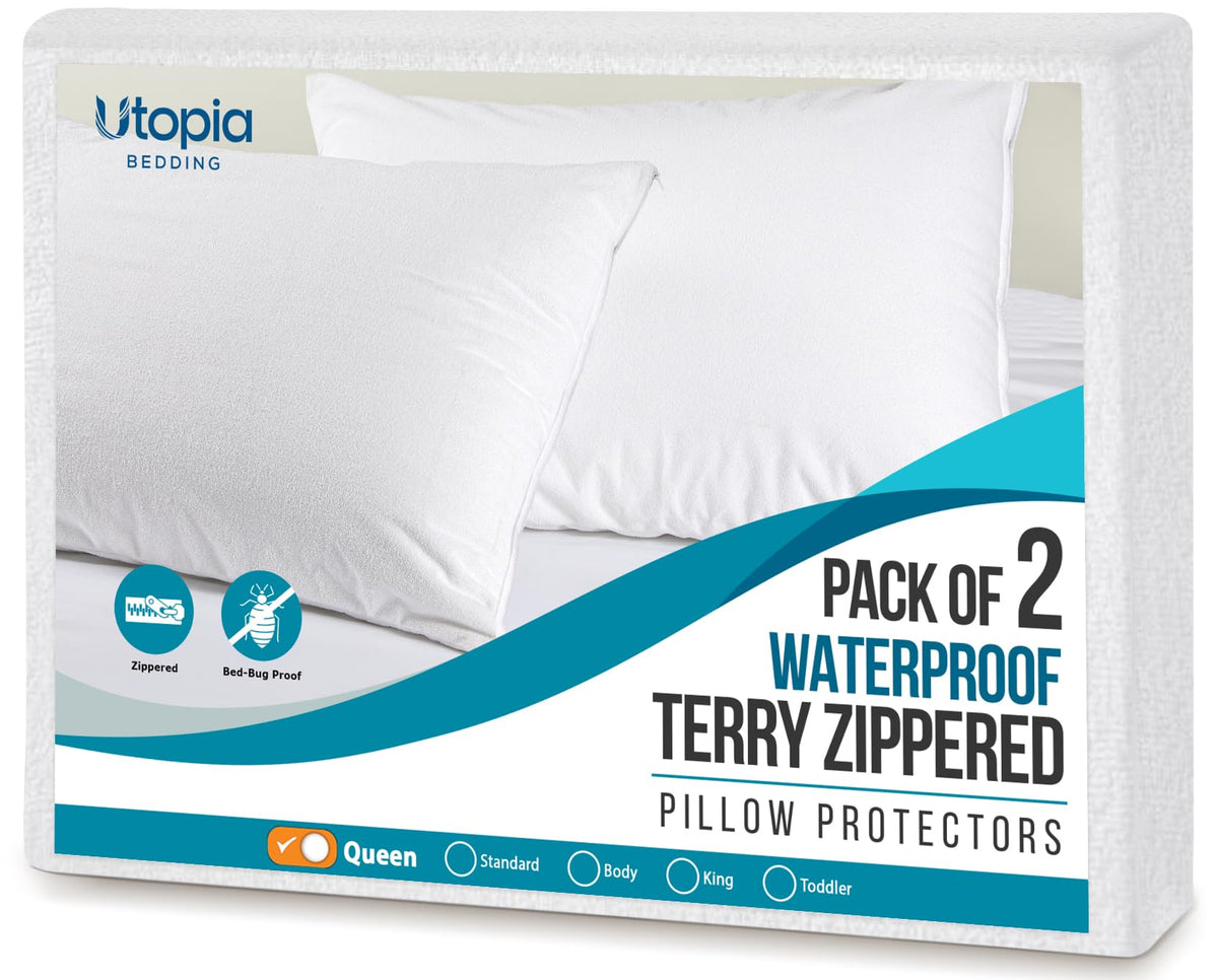 Waterproof Pillow Encasement - Terry
