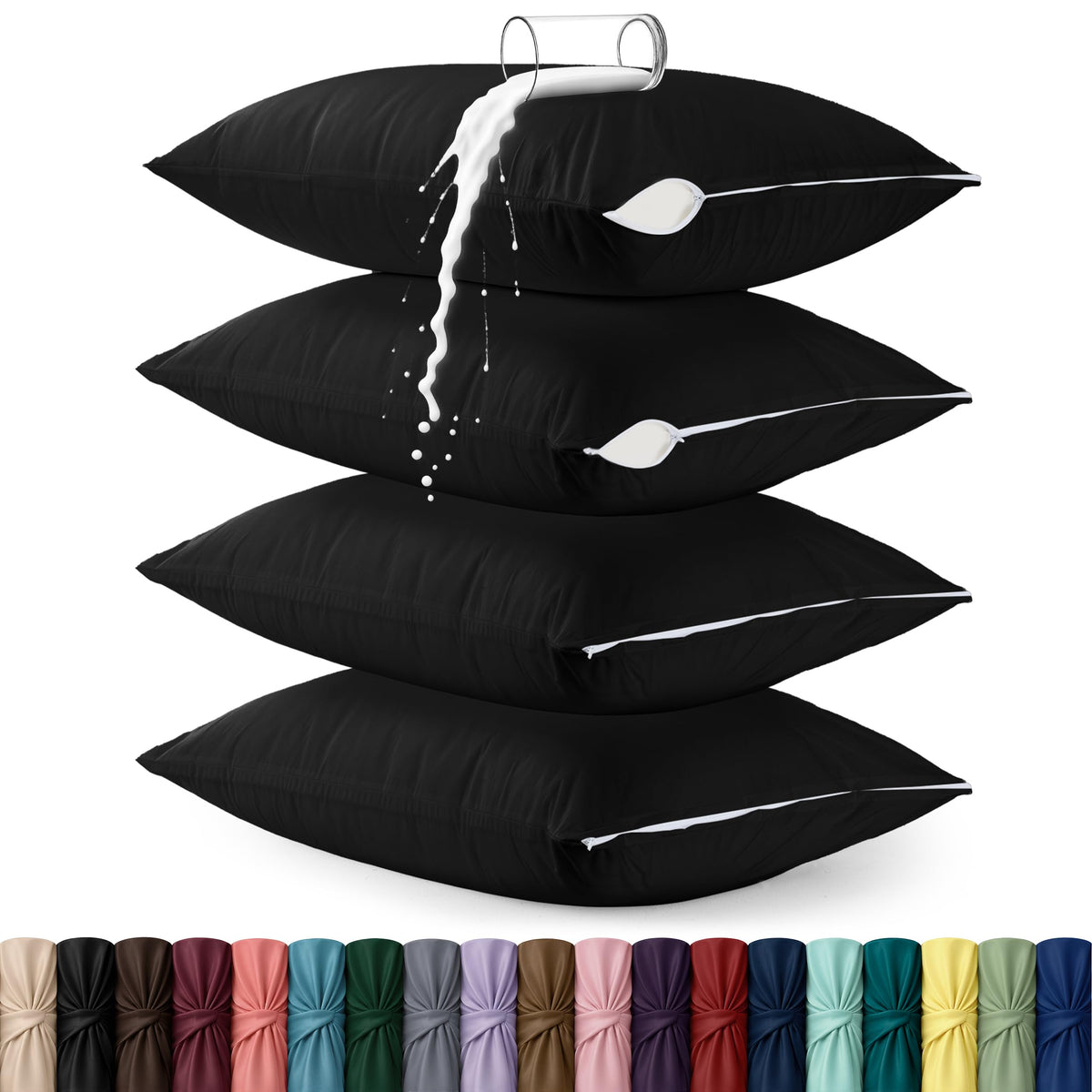 Waterproof Pillow Encasement - Colored