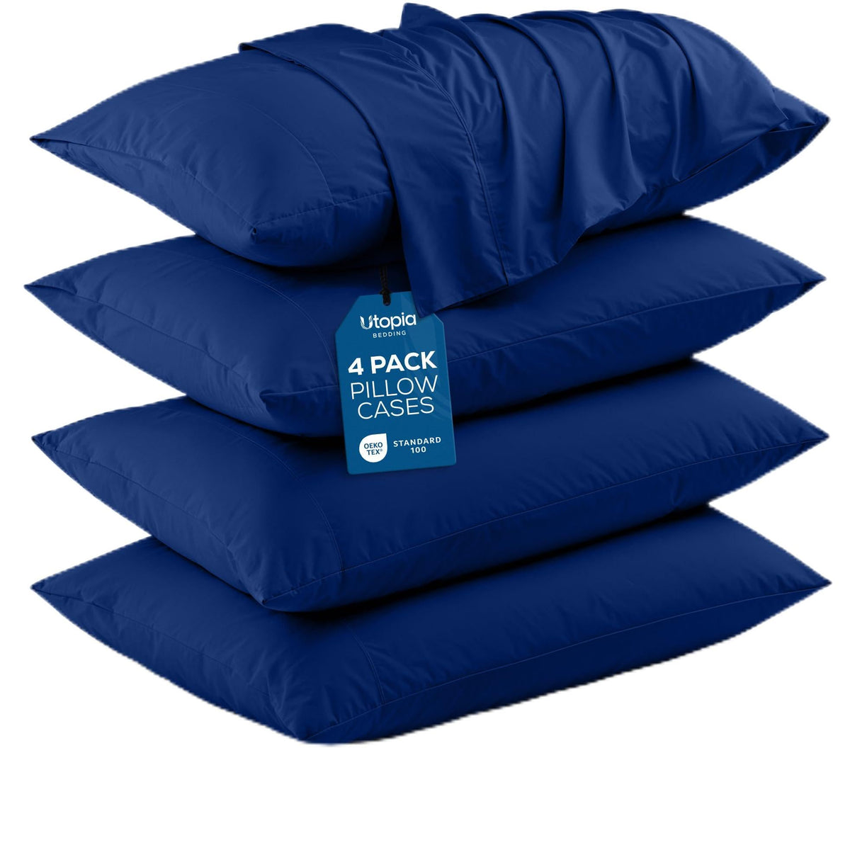 Brushed Microfiber Pillowcase – 4 Pack