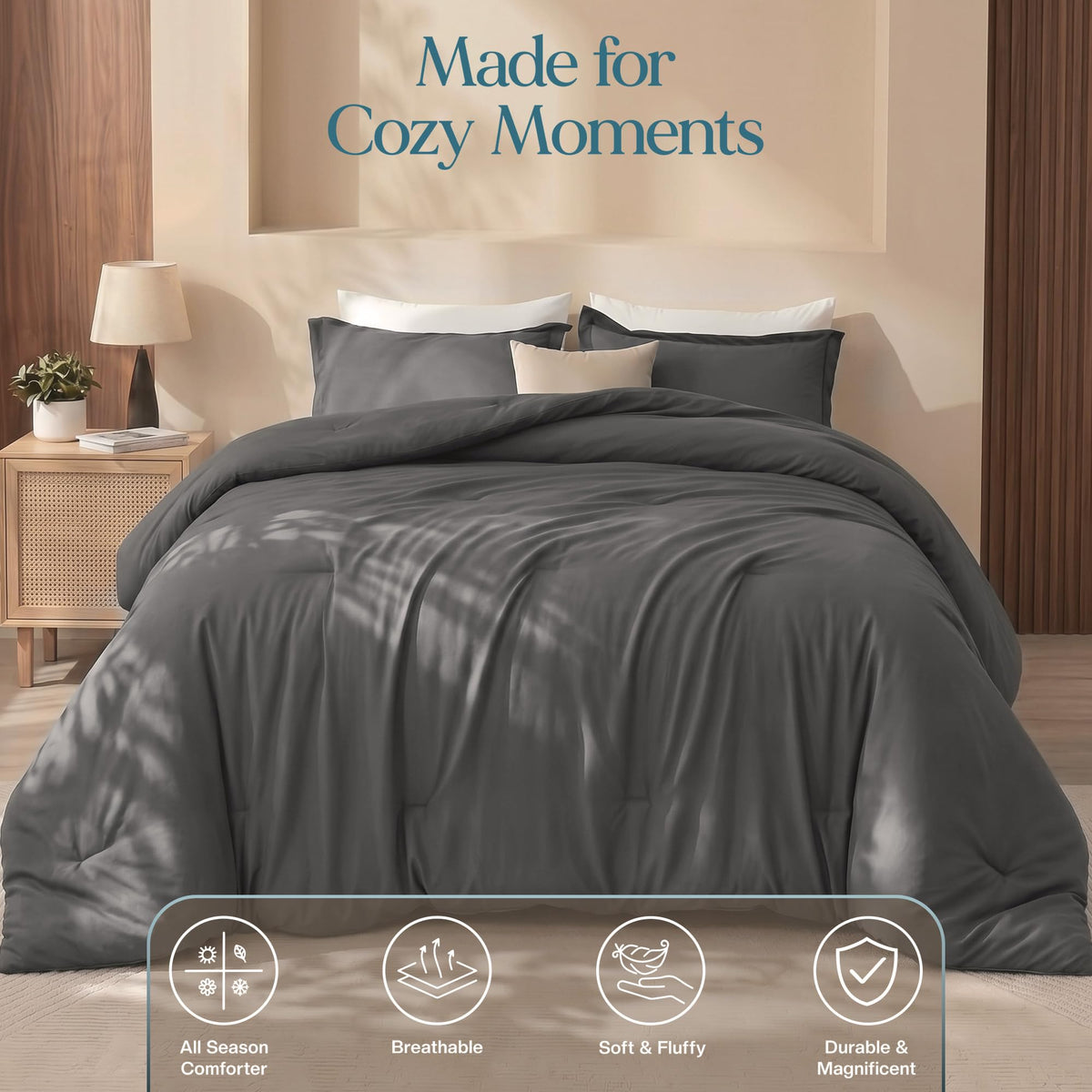 Jump and Tack Printed Comforter Set