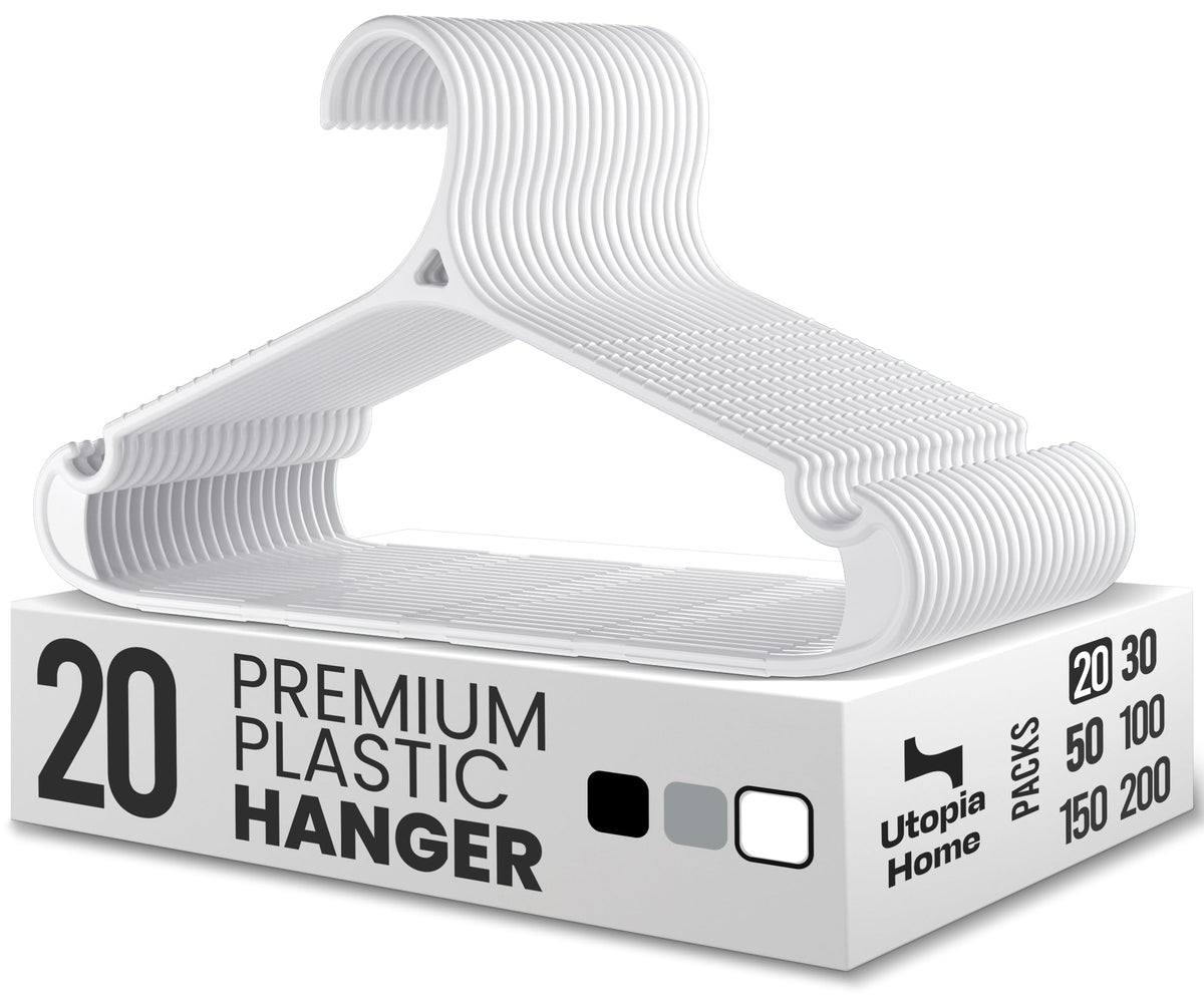 Standard Plastic Hanger White