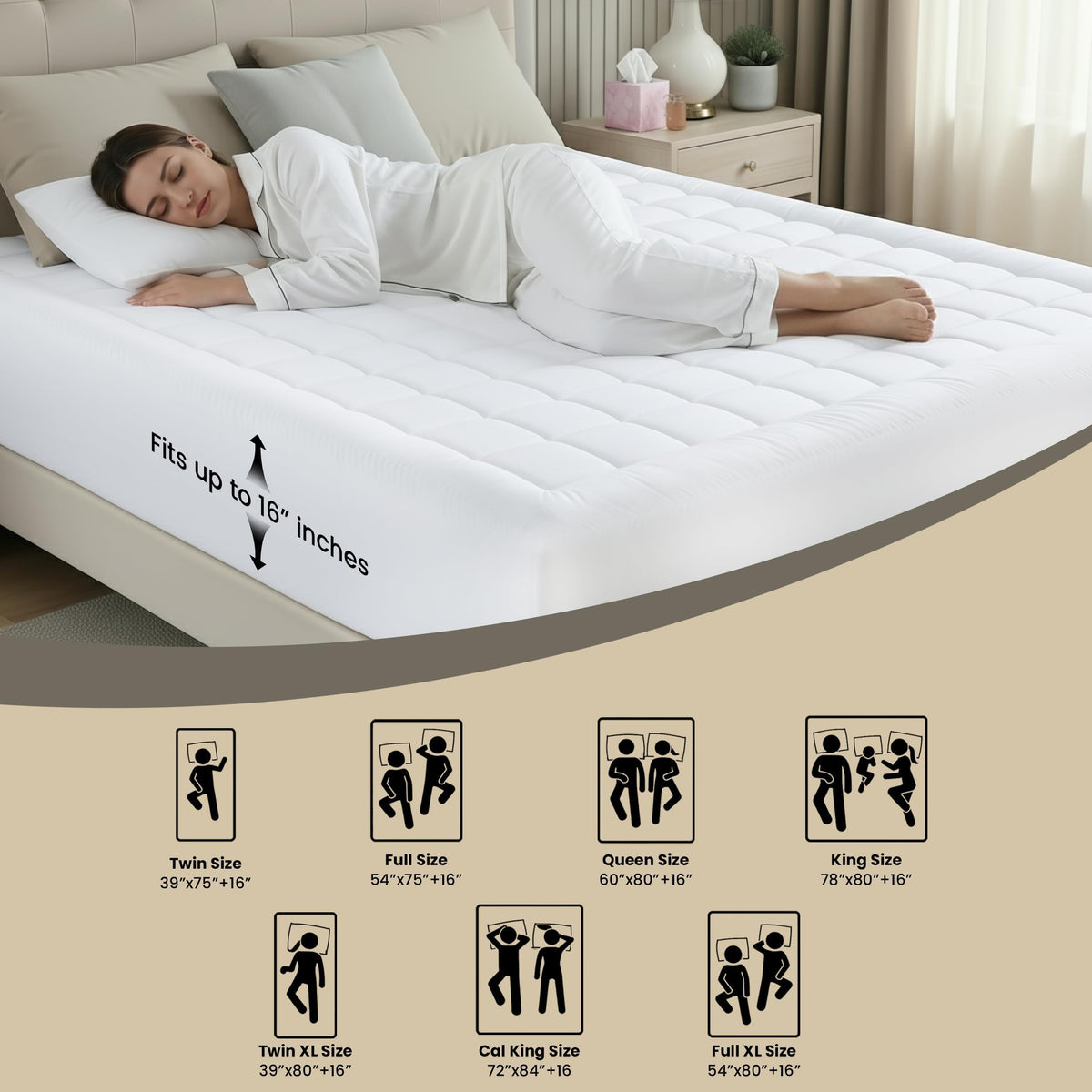 Mattress Pad Full