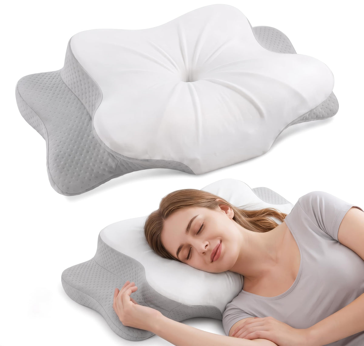 Cervical Neck Pillow - 1 pack