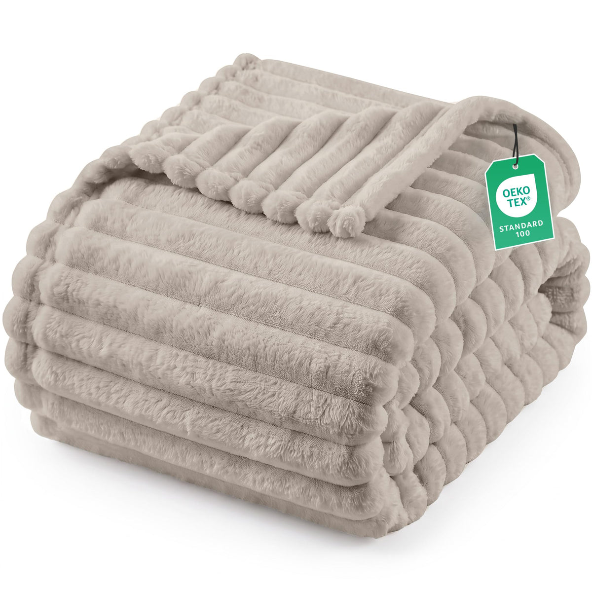 Stripe Fleece Blanket
