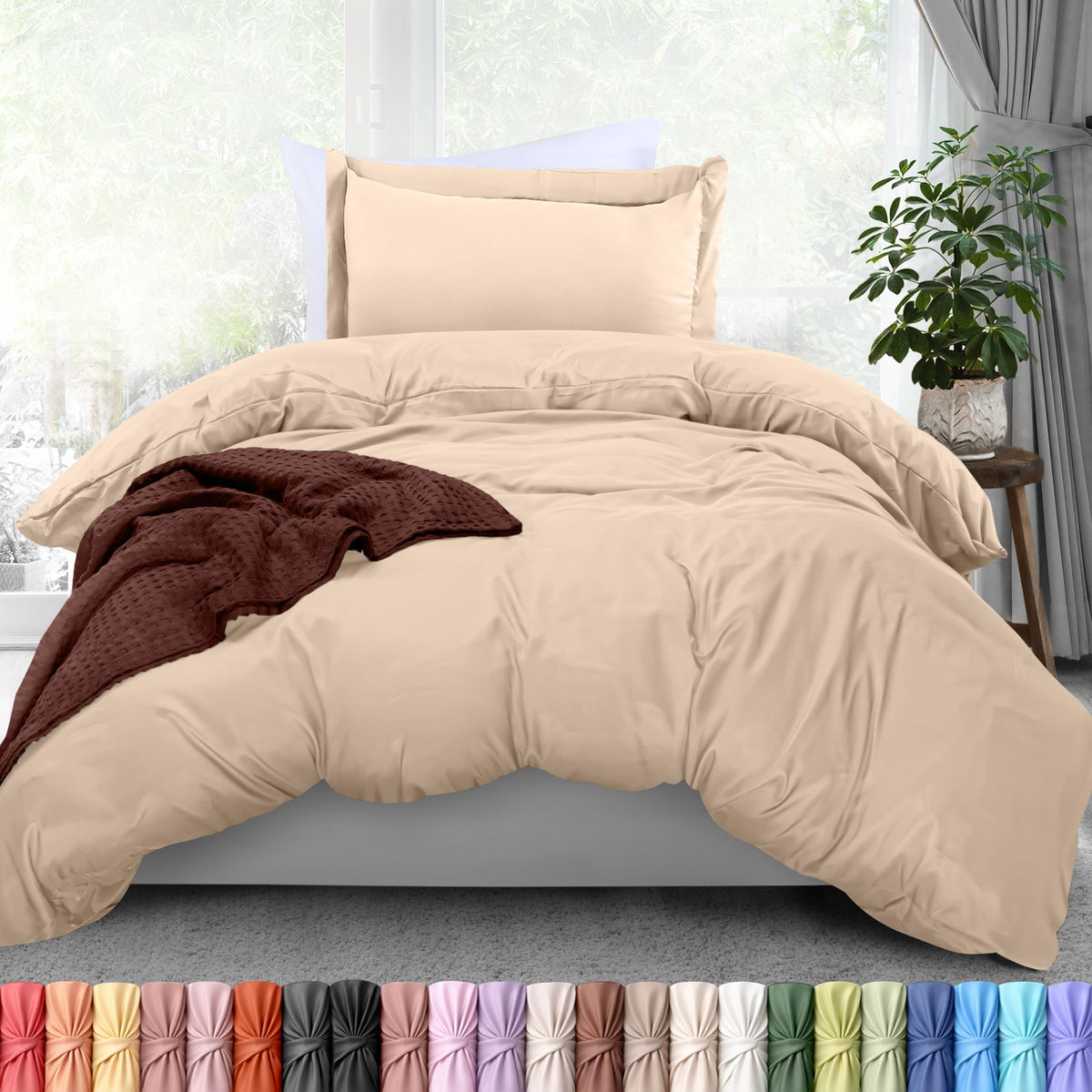 Duvet Cover, 3 Piece Set