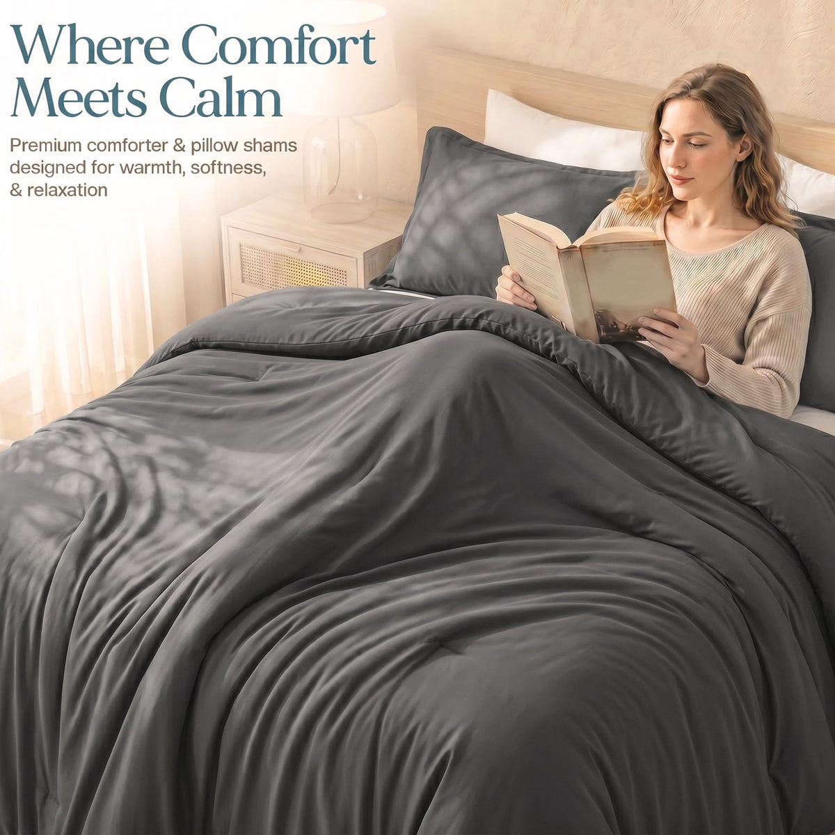 Jump and Tack Printed Comforter Set
