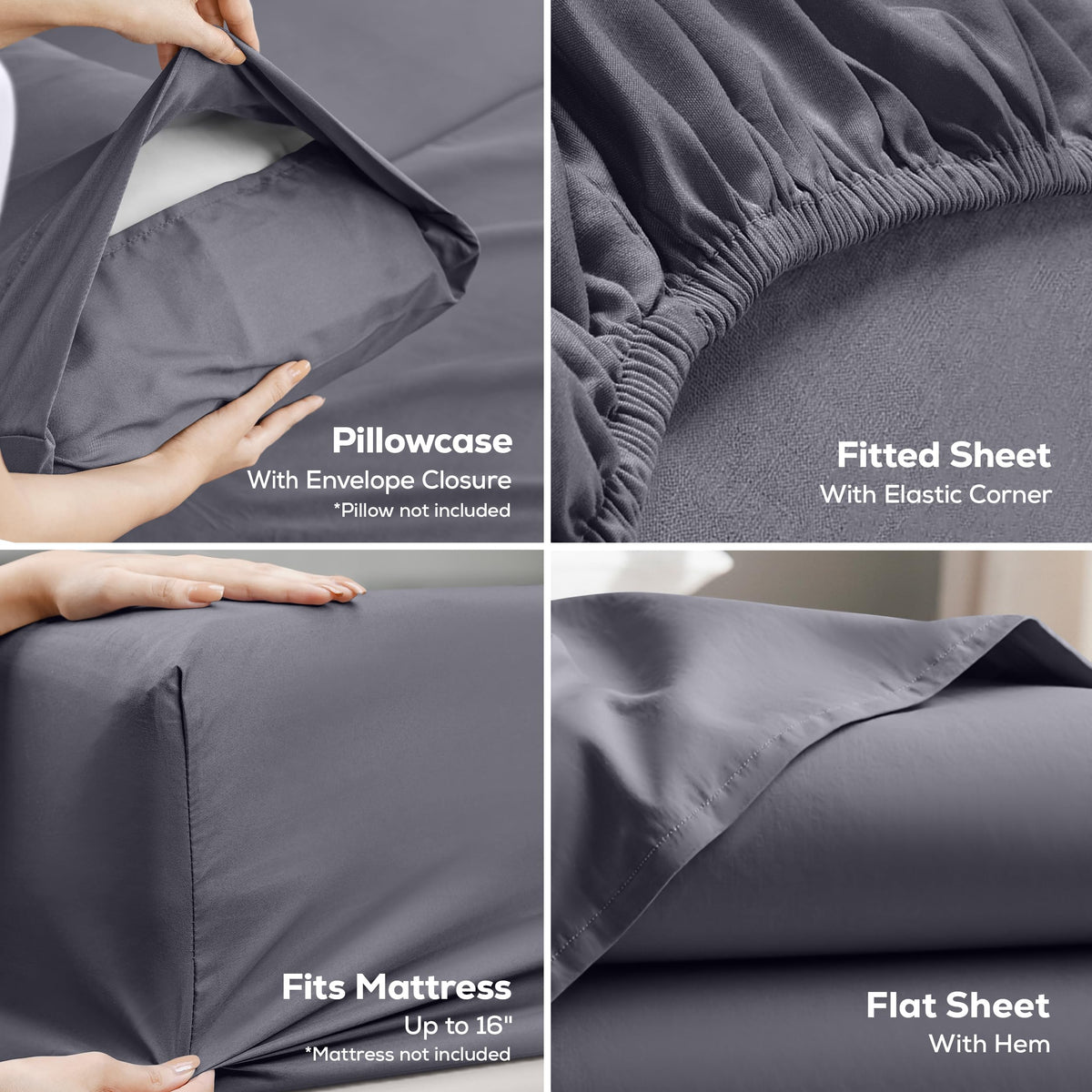 Brushed Microfiber Sheet Set