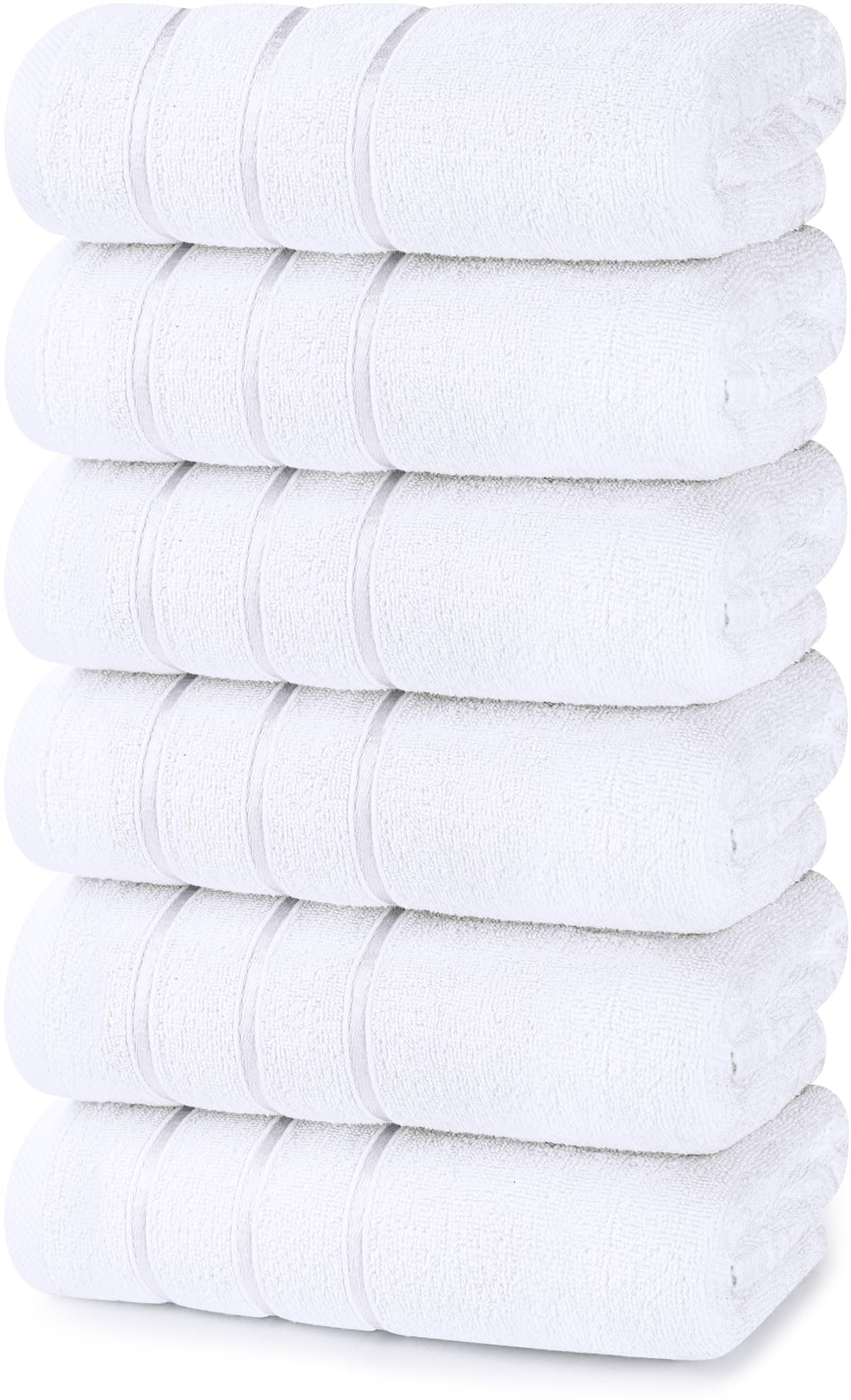 Viscose Stripe Towel Set – 8 Piece