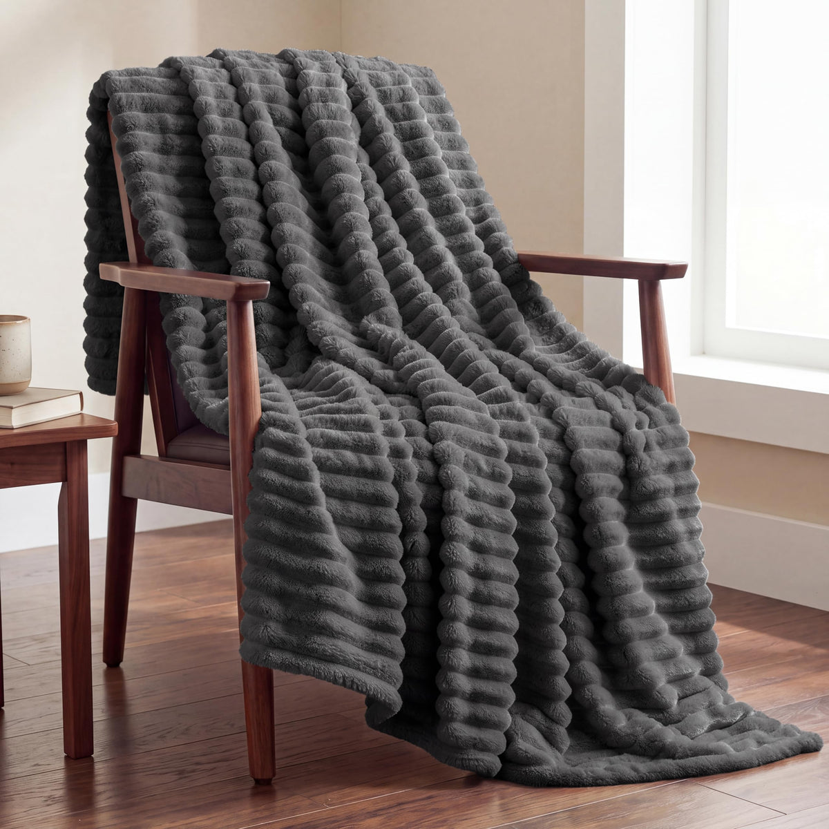 Stripe Fleece Blanket