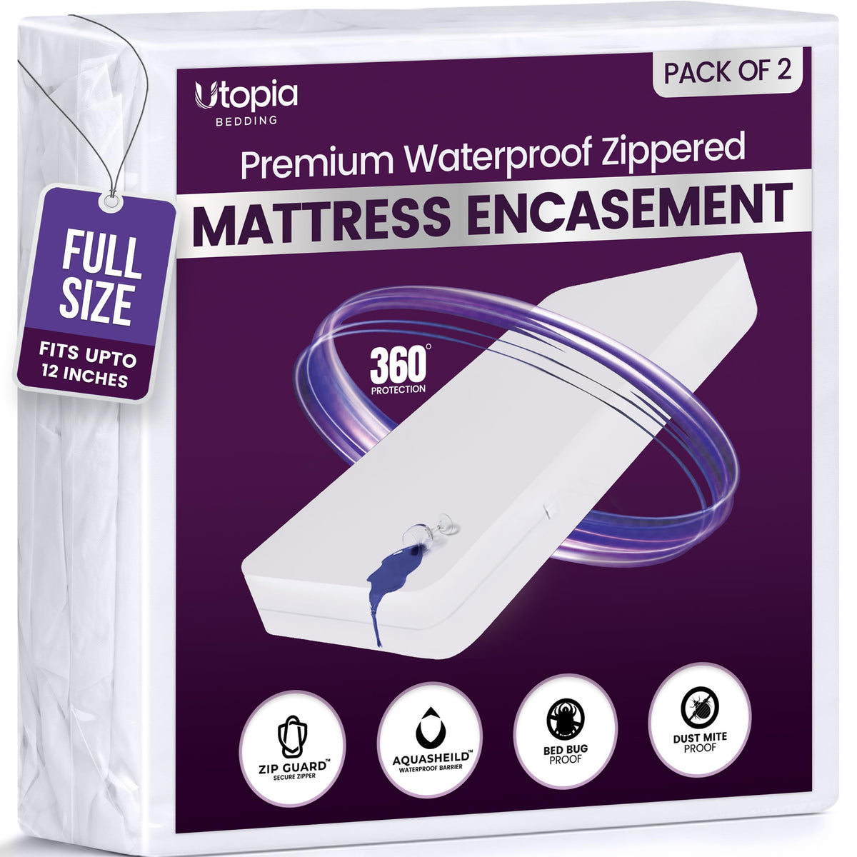Waterproof Mattress Encasement Deep
