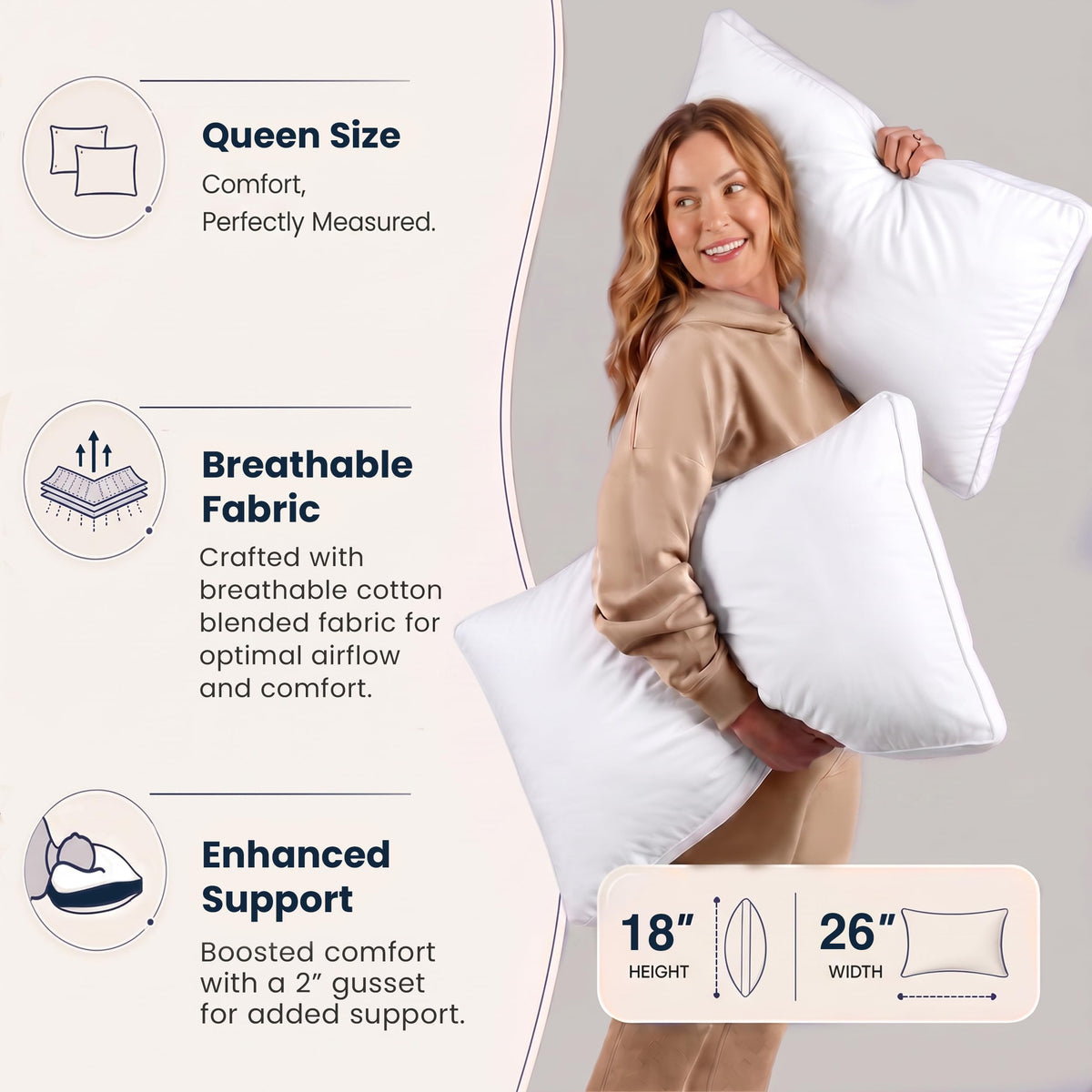 Gusset Pillow