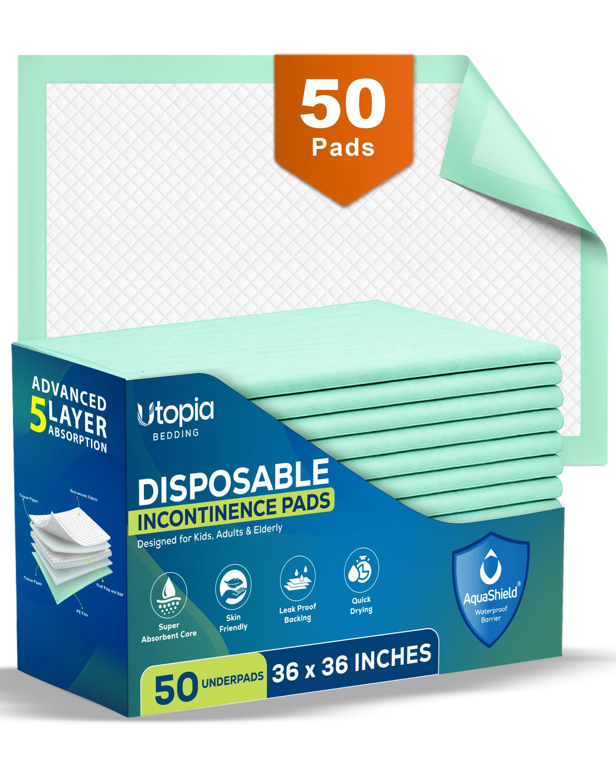 Disposable Incontinence Bed Pads