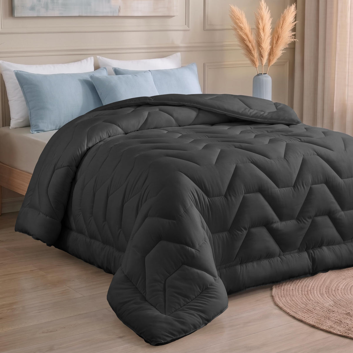 Zig Zag Quilted Comforter